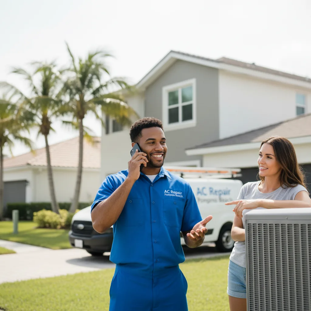 AC Repair Pompano Beach customer support in Frazee